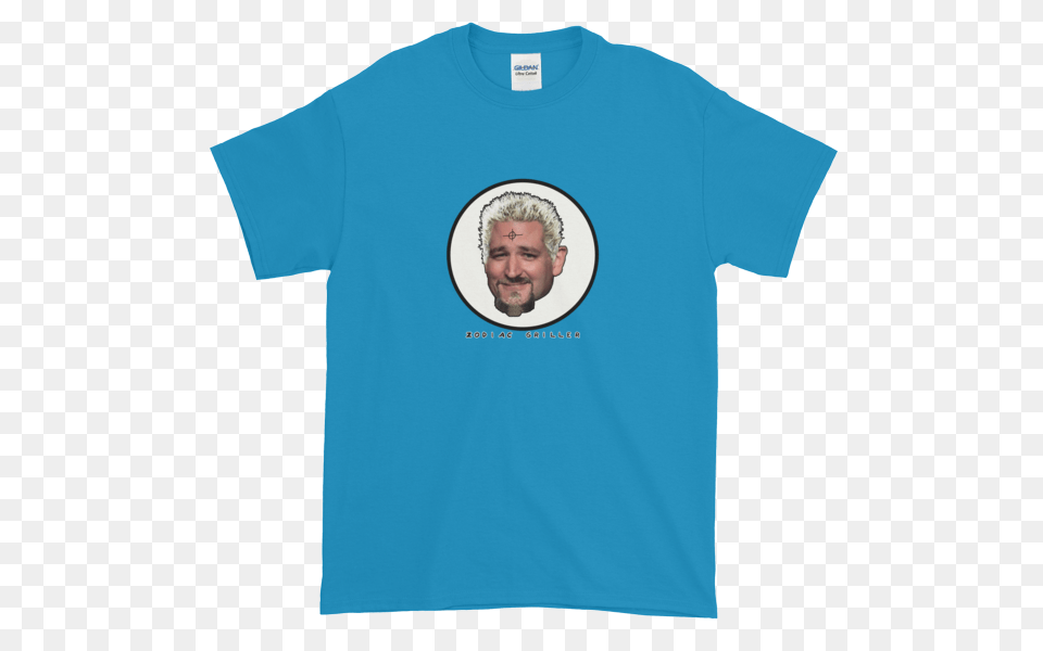 Zodiac Griller Guy Fieri Dank Meme Shirts, Clothing, T-shirt, Adult, Face Png