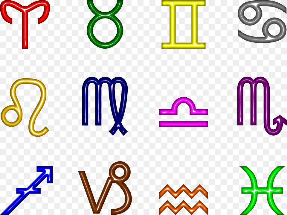 Zodiac Image With Background Arts, Text, Number, Symbol, Alphabet Free Png Download
