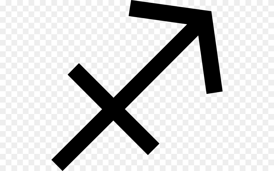 Zodiac Sagittarius Sign Clip Art Free Vector, Gray Png Image
