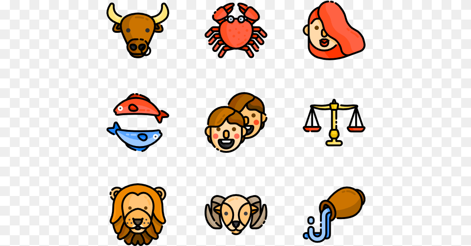 Zodiac Signs, Baby, Face, Head, Person Free Png Download