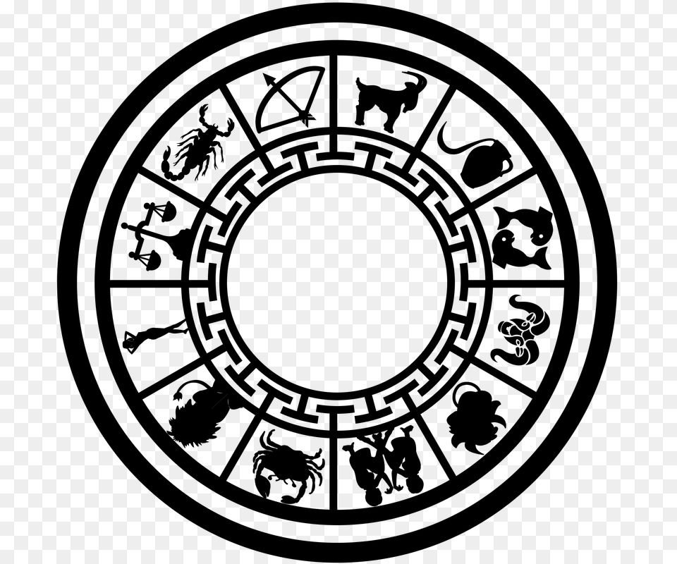 Zodiac Symbol, Emblem, Logo, Animal, Canine Free Transparent Png