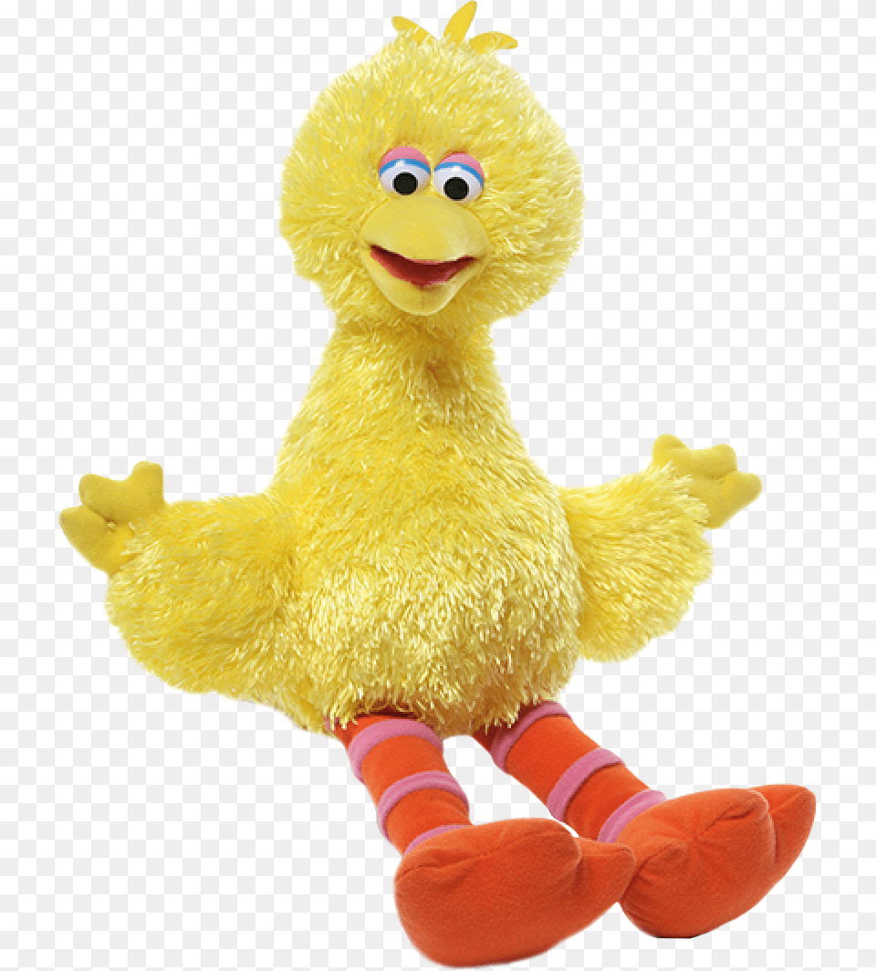 Zoe Sesame Street Characters Small Big Bird, Plush, Toy Free Png