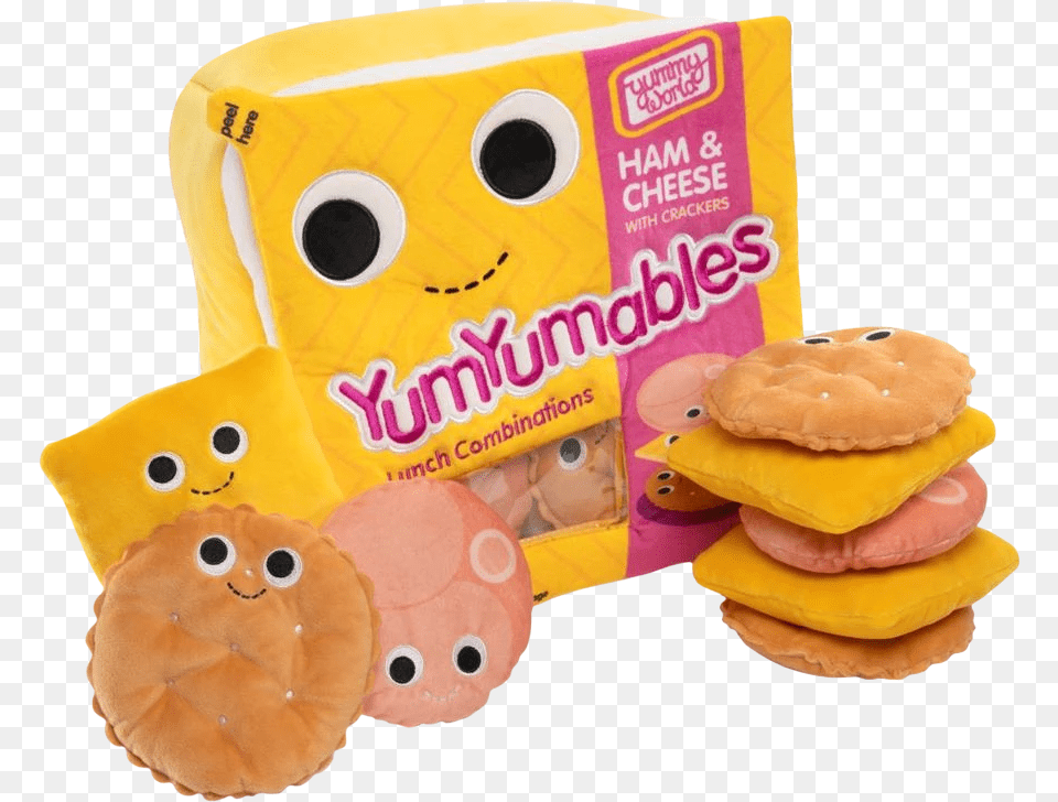 Zoey And The Yumyumables Lunch Combinations 11 Xl Yumyumables Plush, Bread, Food, Snack, Cracker Free Png