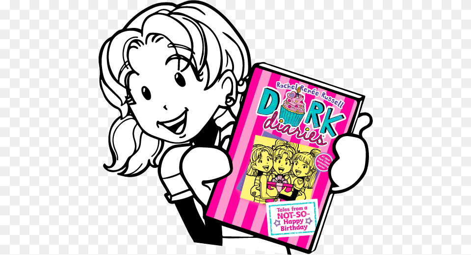 Zoey As Anime Dork Diaries, Book, Comics, Publication, Baby Png Image