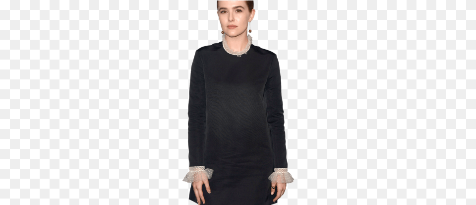 Zoey Deutch Is The Kind Of Young Actor Who Seems Constantly Under Armour Men39s Black Challenger Ii Track Jacket, Woman, Adult, Clothing, Female Png Image