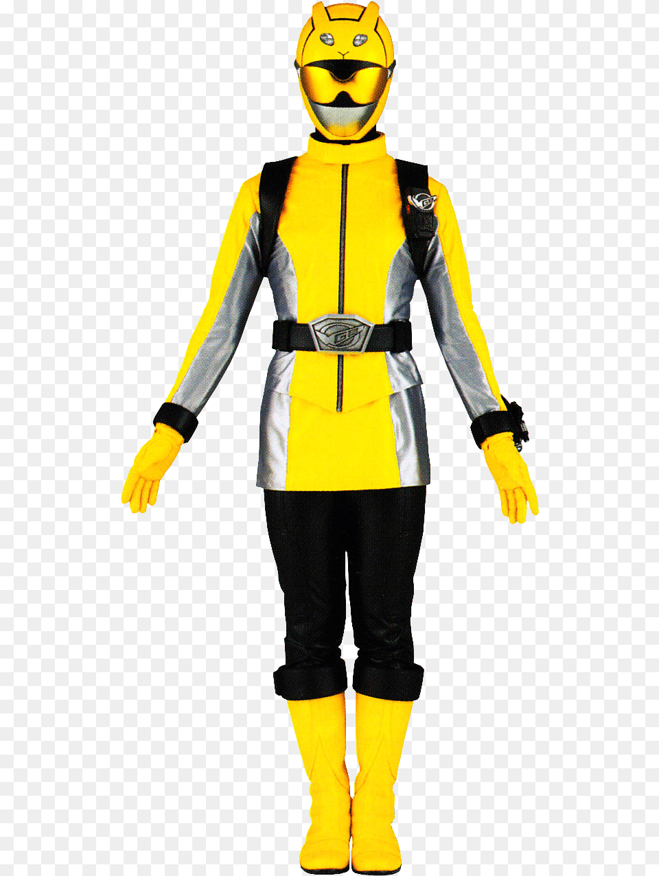 Zoey Yellow Beast Morphers Ranger Go Busters Yellow Buster, Vest, Person, Lifejacket, Costume Png