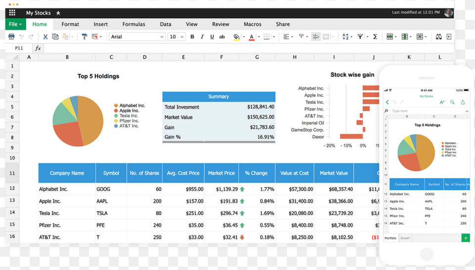 Zoho Sheet, File, Chart Free Png Download