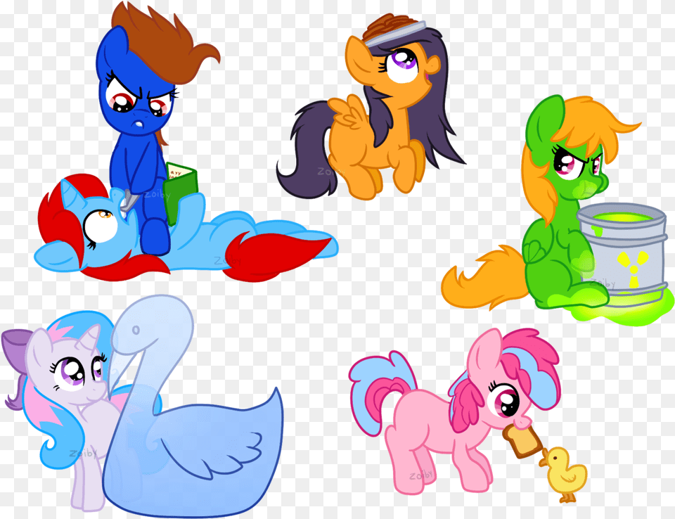 Zoiby Blank Flank Book Bread Dentist Duck Ice My Little Pony Biscuit Cutie Mark, Person, Cartoon, Animal, Bear Png