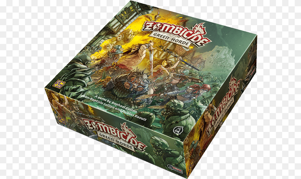 Zombicide Green Horde Board Game, Book, Publication, Hardware, Computer Hardware Free Transparent Png