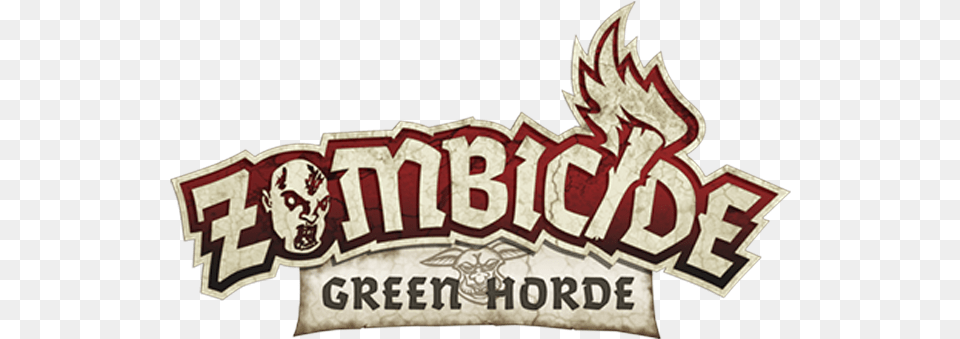 Zombicide Green Horde Logo, Emblem, Symbol, Dynamite, Weapon Free Transparent Png