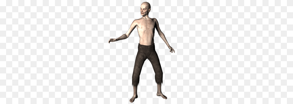 Zombie Person, Back, Body Part, Hand Png Image