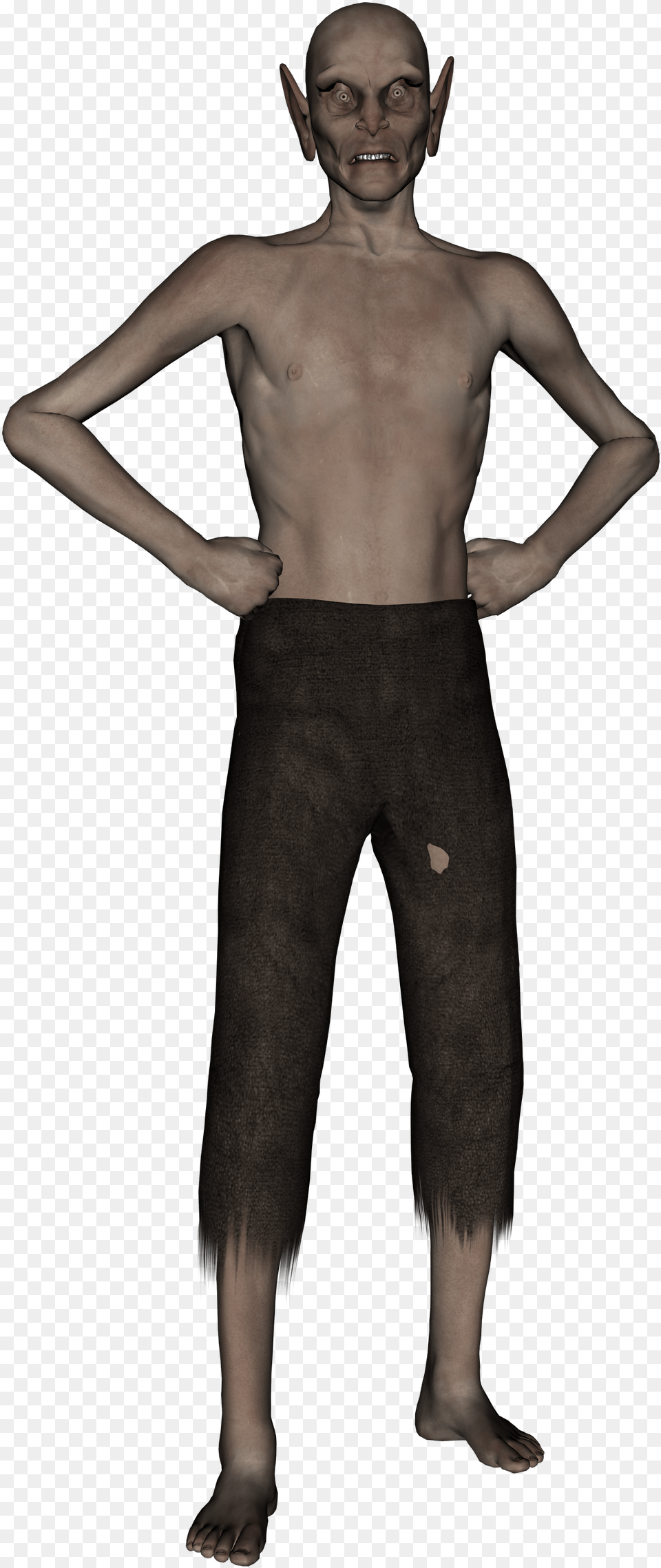 Zombie, Person, Pants, Back, Body Part Free Png