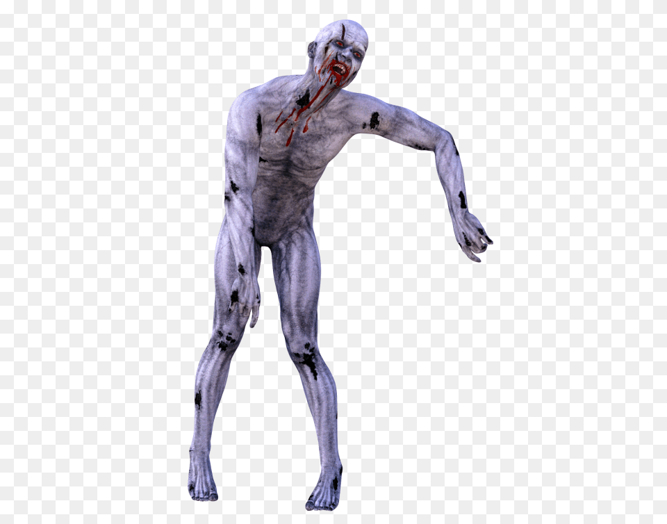 Zombie, Adult, Male, Man, Person Png