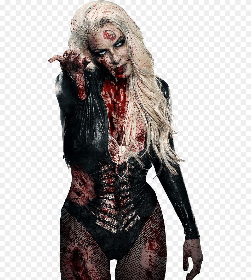 Zombie, Adult, Person, Woman, Female Png