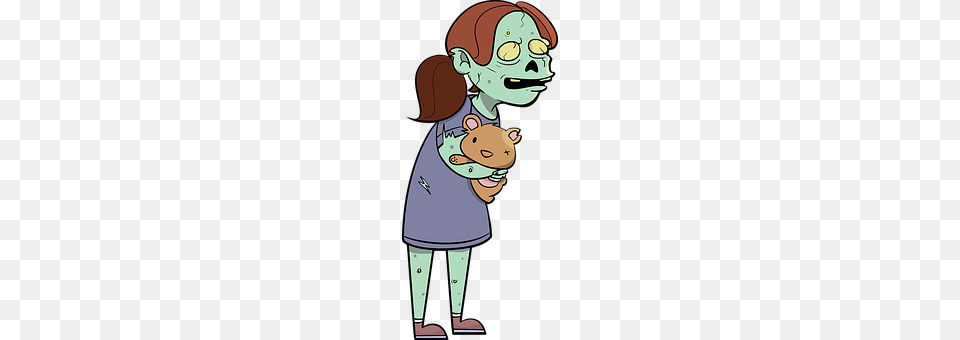 Zombie Cartoon, Baby, Person, Head Free Png Download