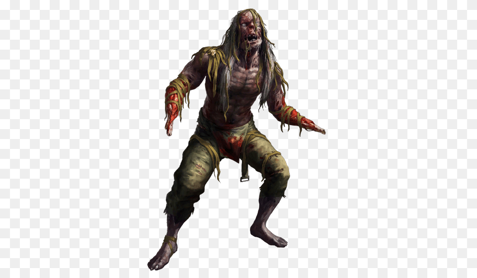 Zombie, Adult, Clothing, Costume, Male Png Image