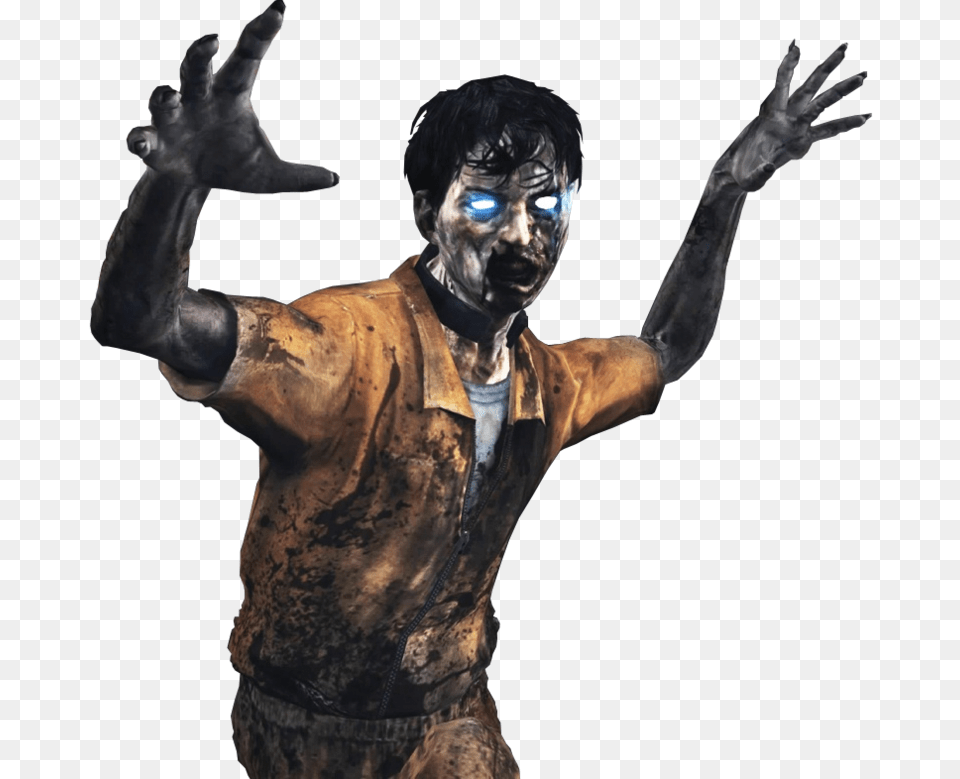 Zombie, Adult, Face, Head, Male Free Png