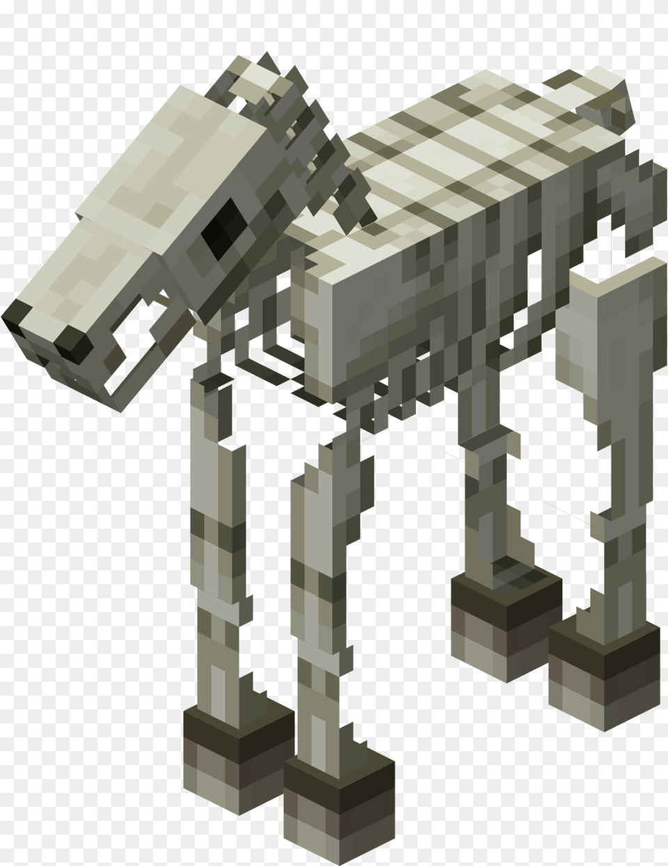 Zombie And Skeleton Horse Minecraft Download Free Png