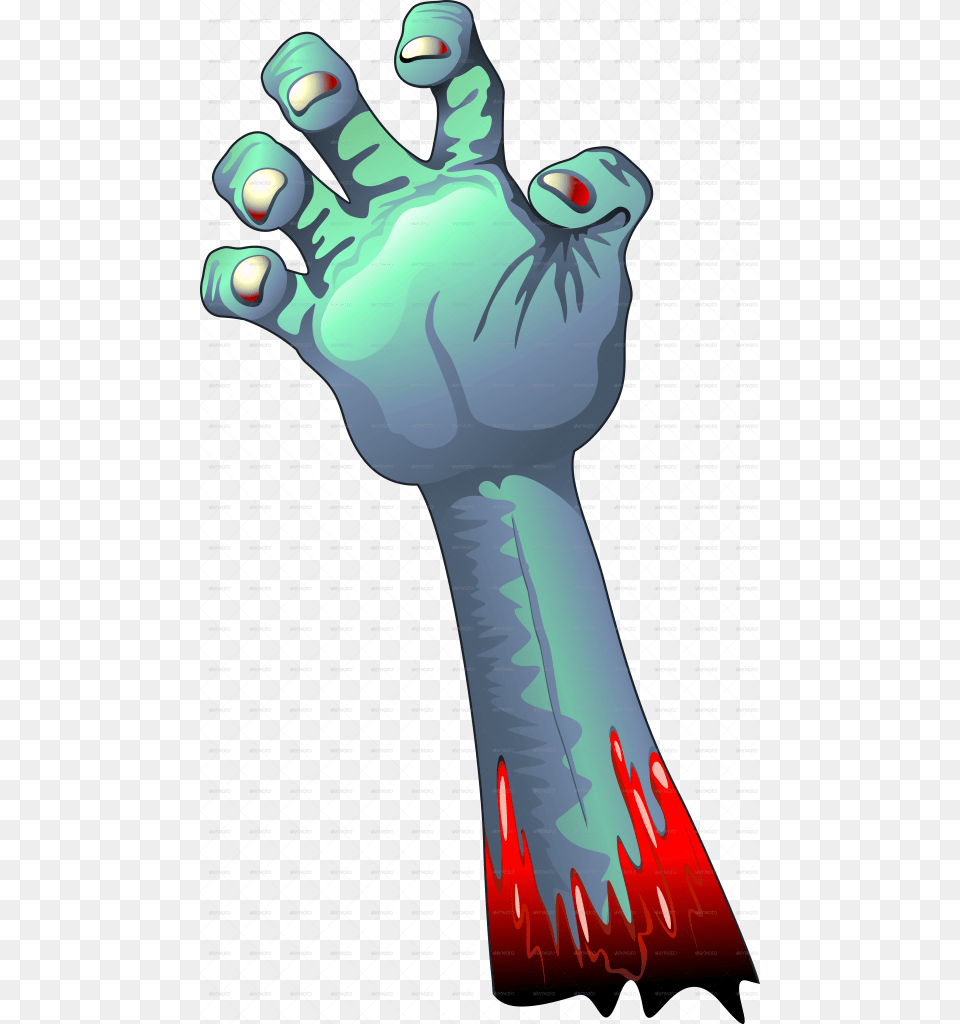 Zombie Arm Cartoon Zombie Hand, Body Part, Person, Electronics, Hardware Free Png