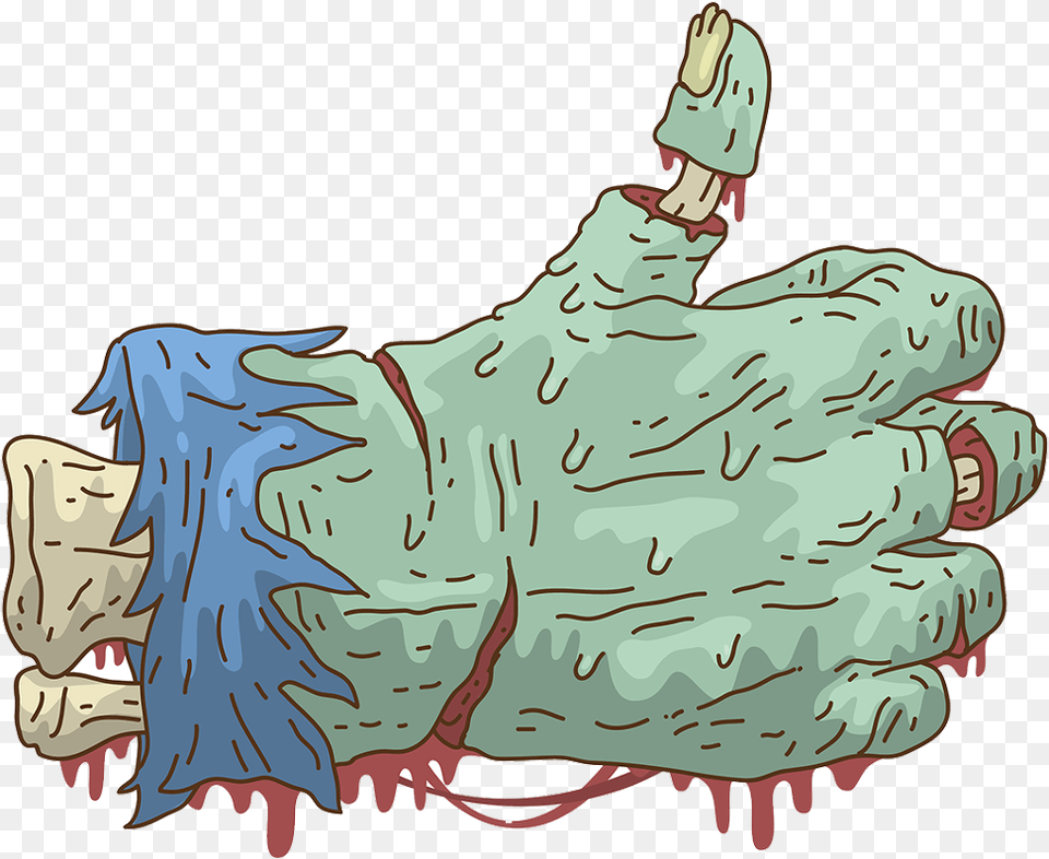 Zombie Arm Clipart Frankenstein Hand Clipart, Person, Finger, Body Part, Clothing Free Png Download