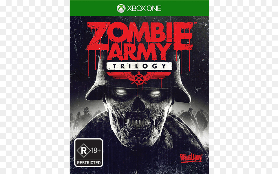 Zombie Army Trilogy Ps4 Cover Zombie Army Trilogy, Advertisement, Poster, Adult, Male Png Image