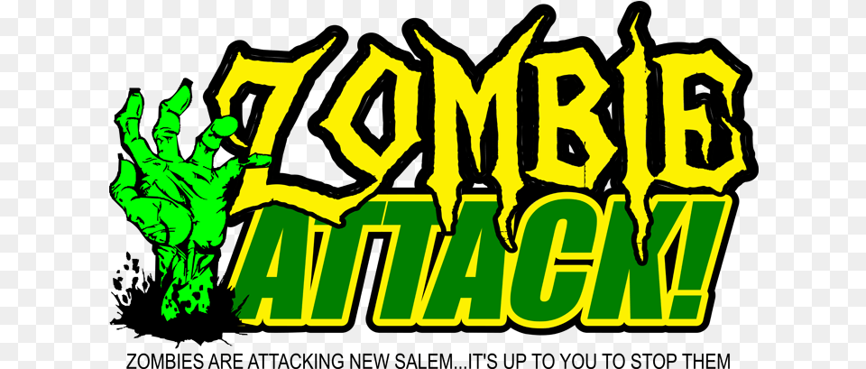 Zombie Attack U2014 New Salem Corn Maze Zombie Attack Logo, Green, Person, Face, Head Png