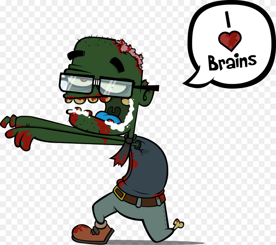 Zombie Brains Clipart Zombie Brains, Book, Comics, Publication, Baby Free Png Download