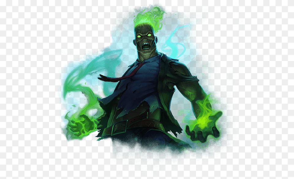 Zombie Brand Quot Brand League Of Legends, Green, Man, Male, Person Png Image