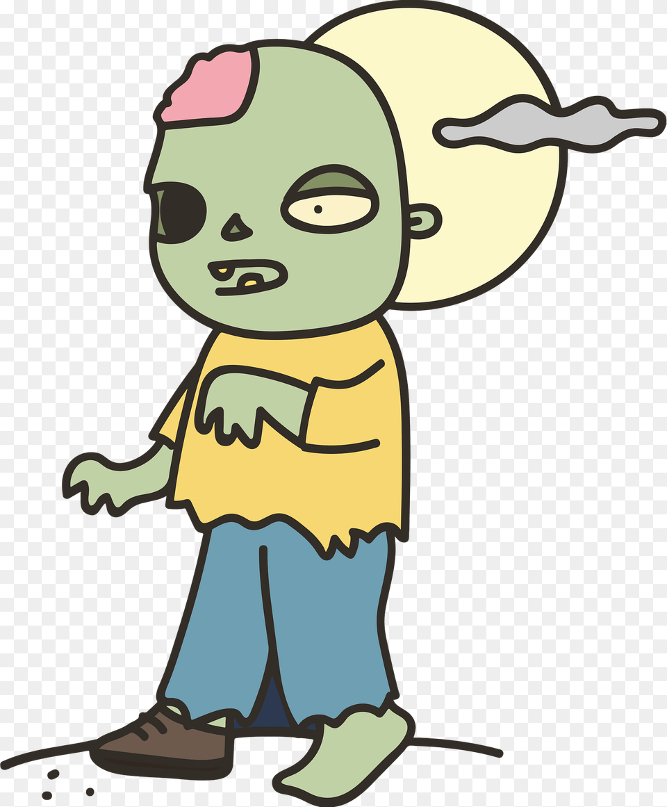 Zombie Clipart, Baby, Person, Cartoon, Face Free Transparent Png