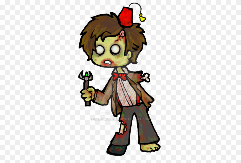 Zombie Clipart Doctor, Baby, Person, Book, Comics Free Transparent Png