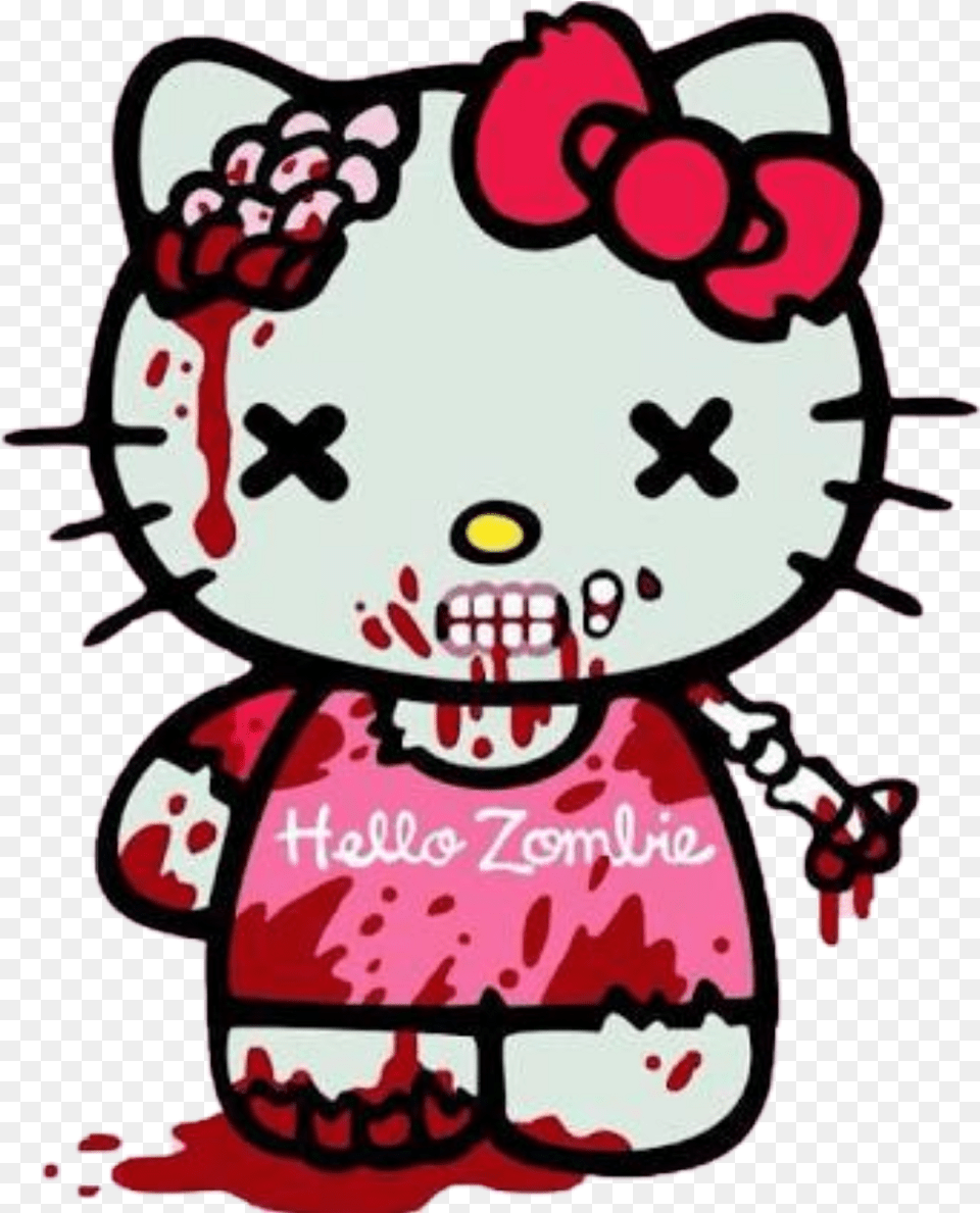 Zombie Clipart Hello Kitty Hello Kitty Love You Hello Kitty Zombie, Dynamite, Weapon Free Transparent Png
