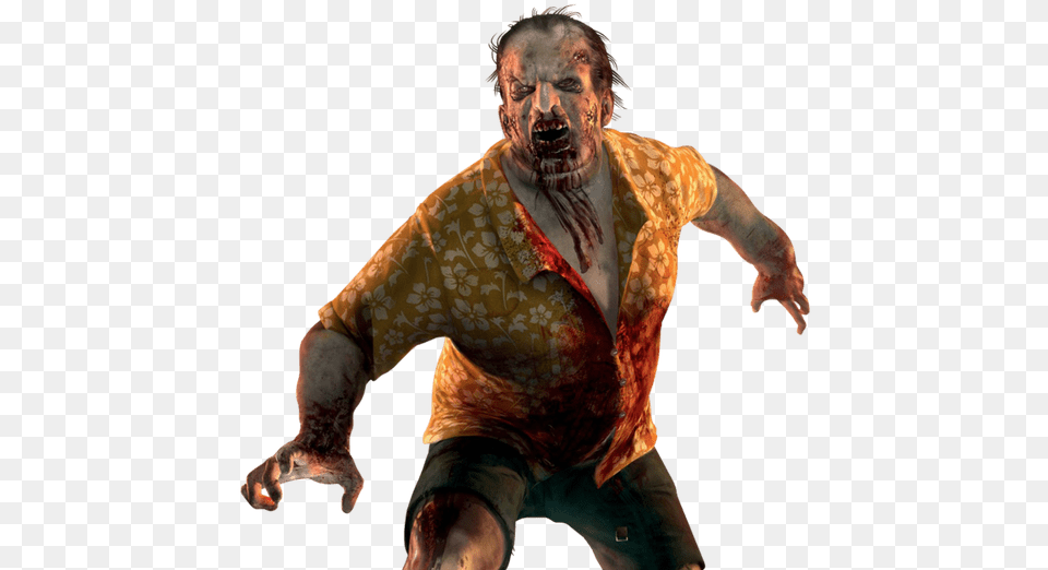 Zombie Dead Island, Adult, Male, Man, Person Png Image