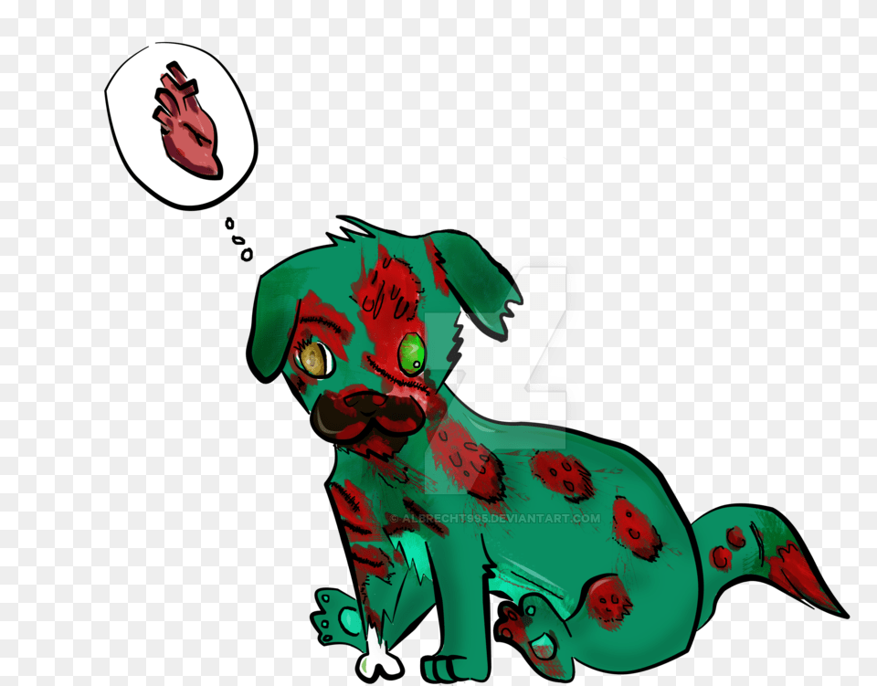 Zombie Dog By Albrecht995 Jpg Library Illustration, Art, Graphics, Baby, Person Free Png