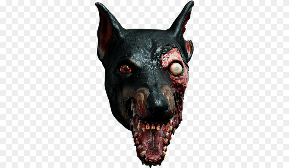 Zombie Dog One Size Resident Evil Dog Mask, Animal, Mammal, Pig, Pet Free Png Download