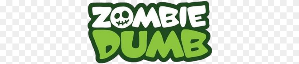 Zombie Dumb Logo Zombie Dumb Season, Green Free Transparent Png