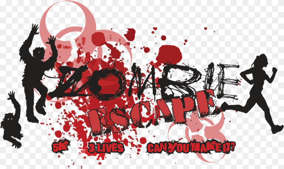 Zombie Escape Zombie Escape, Art, Graphics, Adult, Female Free Png Download