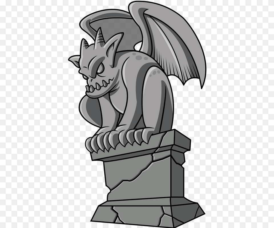 Zombie Fish Bits, Accessories, Art, Ornament, Gargoyle Png Image