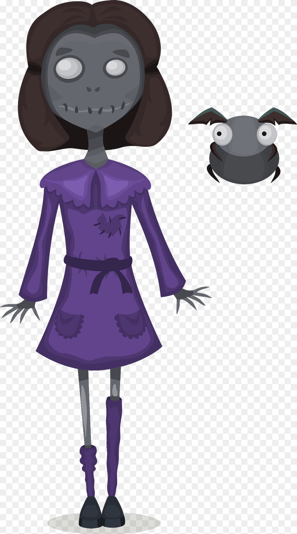 Zombie Girl Clipart, Sleeve, Long Sleeve, Person, Clothing Png