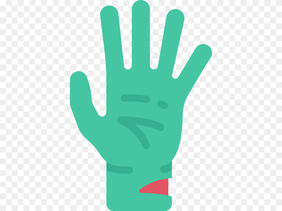 Zombie Hand, Clothing, Glove, Person Png