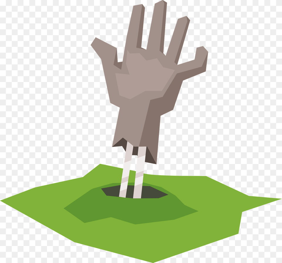 Zombie Hand Clipart, Green, Body Part, Person, Plant Free Transparent Png