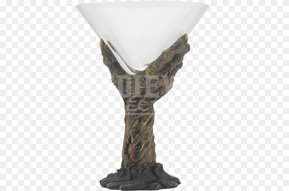 Zombie Hand Martini Glass Unicorn Studios Zombie Hand Martini Glass, Goblet, Lamp, Adult, Bride Free Transparent Png