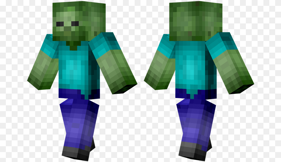 Zombie Hd Minecraft Skin Ender Zombie, Person, Green, Art, Graphics Free Png Download