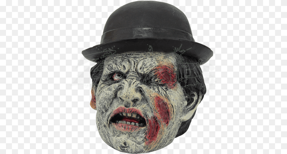 Zombie Head Trinket Box Jeb The Zombie Box, Face, Helmet, Person, Photography Png