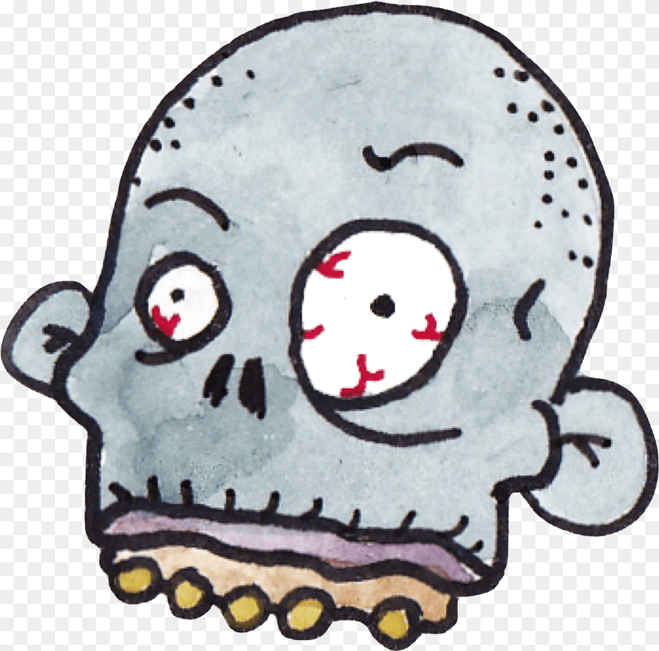 Zombie Heads, Applique, Pattern, Toy, Plush Free Png