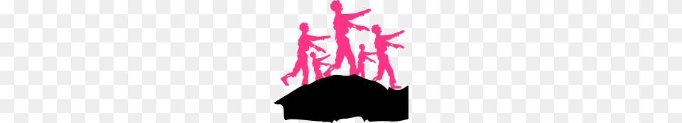 Zombie Horde Attacks, Purple, Dancing, Leisure Activities, Person Png Image