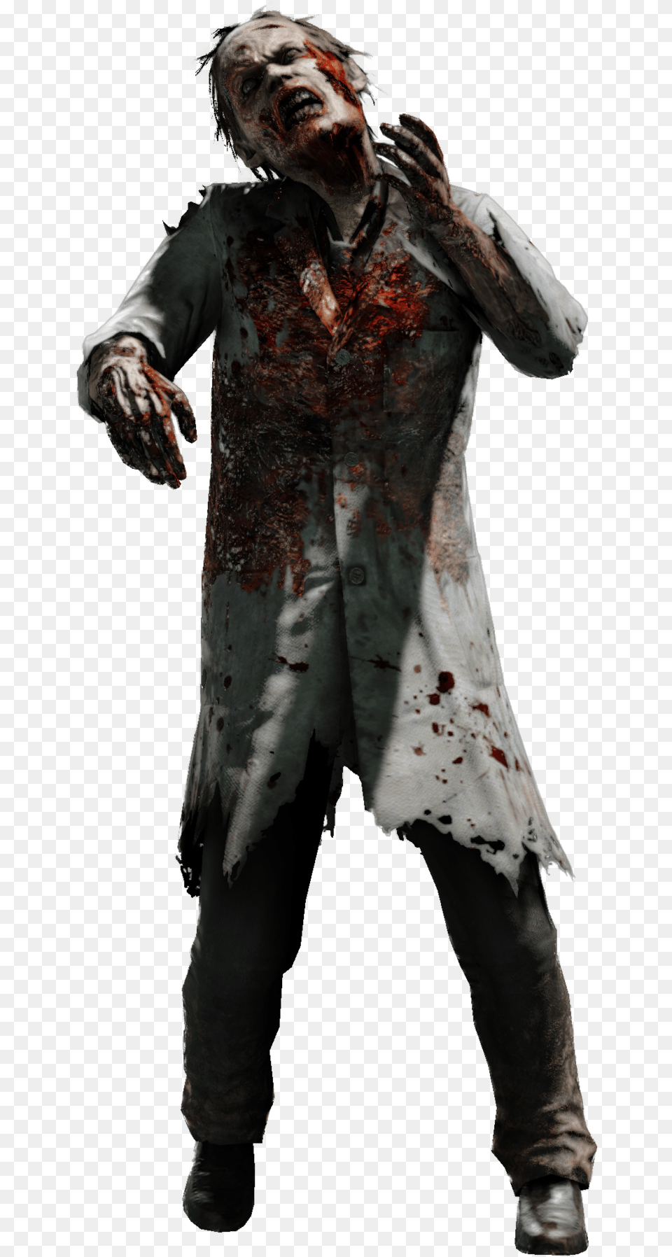 Zombie Transparent Background Zombie, Adult, Person, Clothing, Coat Png Image