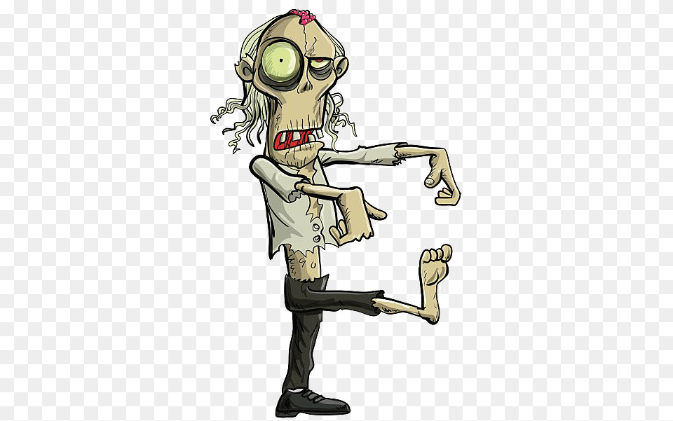 Zombie Image Zombie Cartoon, Book, Comics, Publication, Person Png