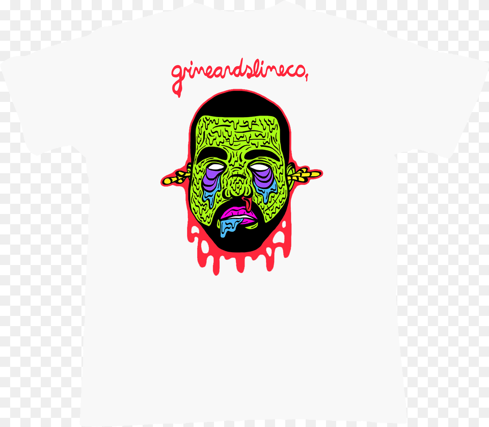 Zombie Kanye West Tee T Shirt, Clothing, T-shirt, Face, Head Free Png Download