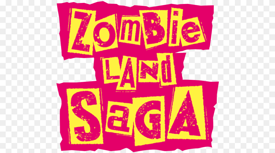 Zombie Land Saga Netflix Zombieland Saga Logo Transparent, Text, Number, Symbol, Sticker Free Png