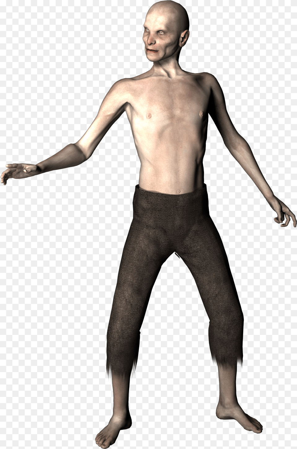 Zombie Man Spooky Horror Halloween Creepy Man, Back, Body Part, Person, Finger Free Png